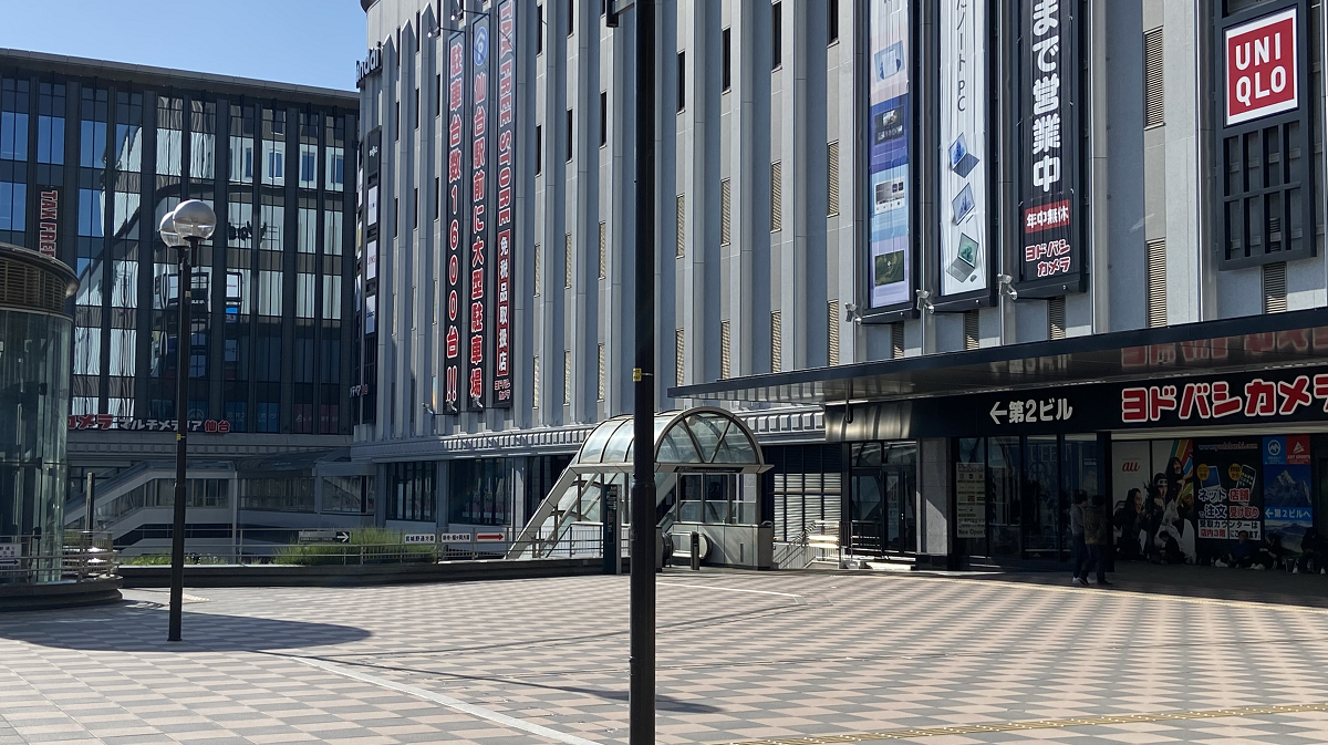 仙台東口からのルート１