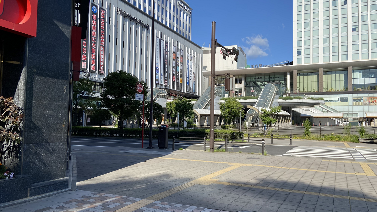 地下道からのルート２